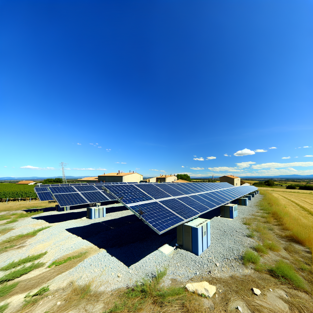 Installations solaires écologiques sur toit