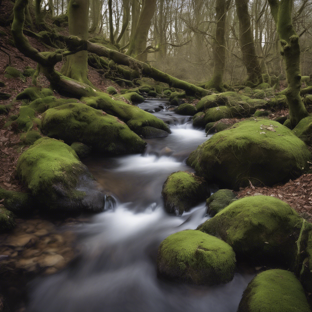 Stream tranquille maîtrise pression nature