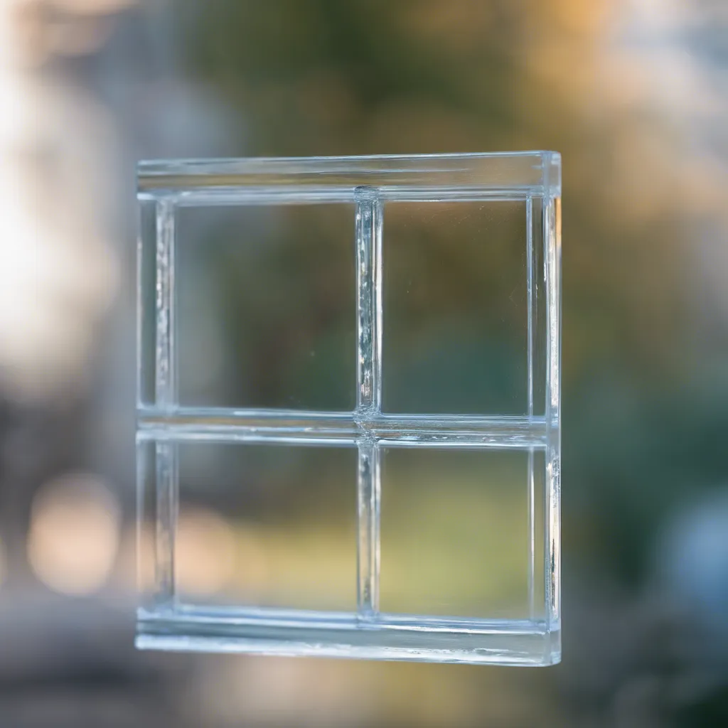 Vitre en verre cristal ultra-transparente